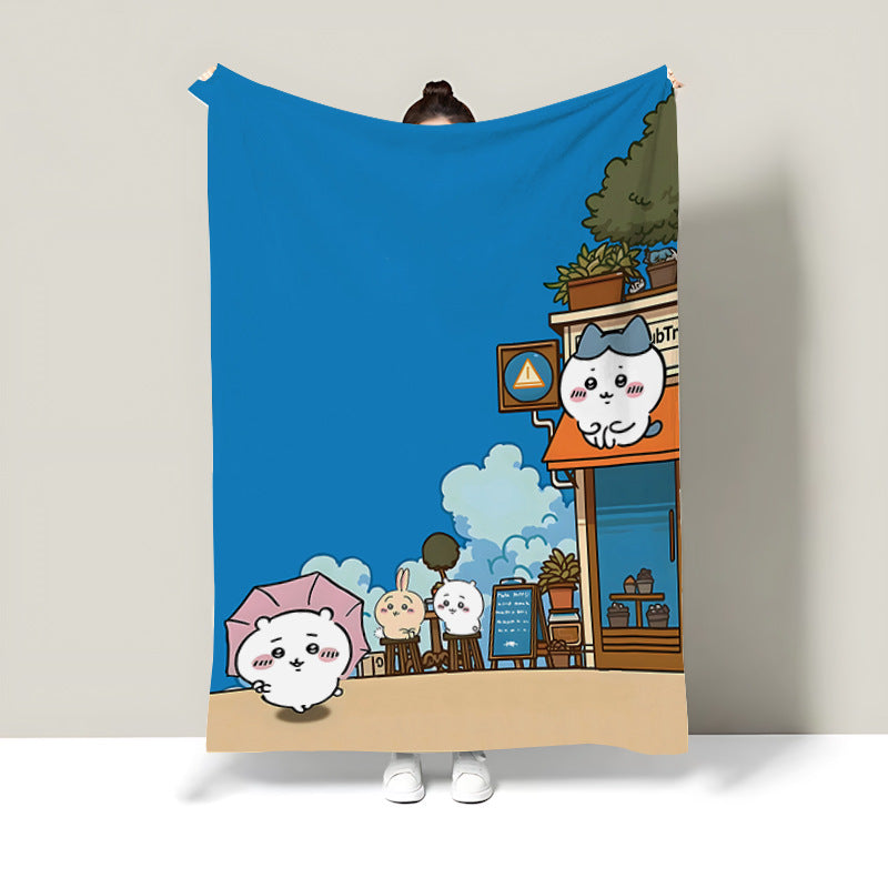 chiikawa all-season universal blanket