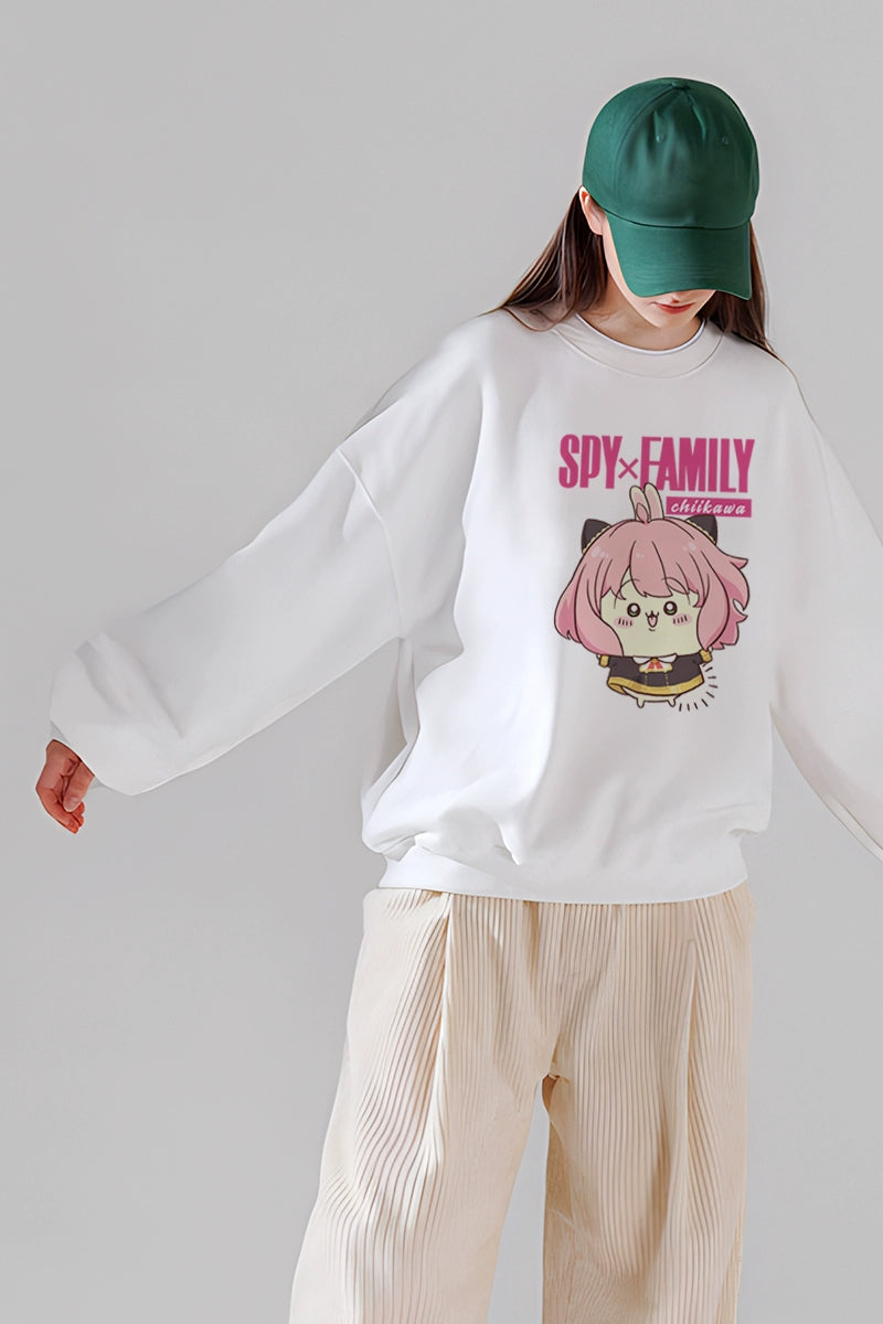 Chiikawa Crossover Spy X Family Long Sleeved top