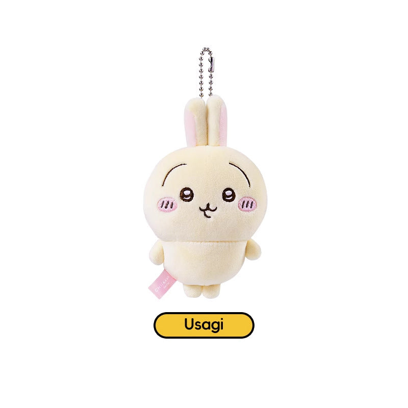 Usagi, chiikawa and Hachiware plushie with chain