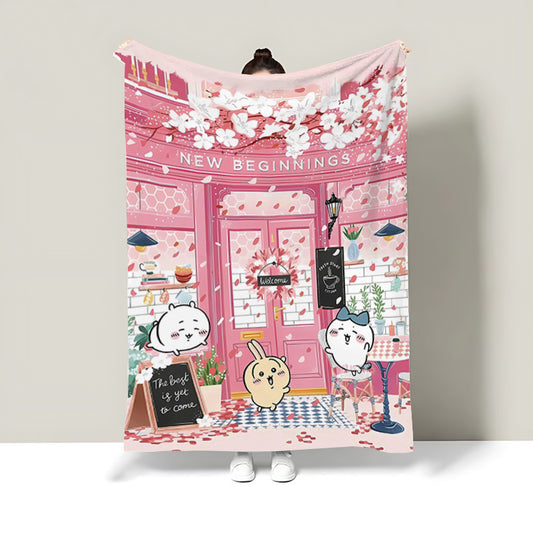 chiikawa all-season universal blanket