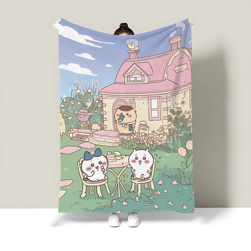 chiikawa all-season universal blanket