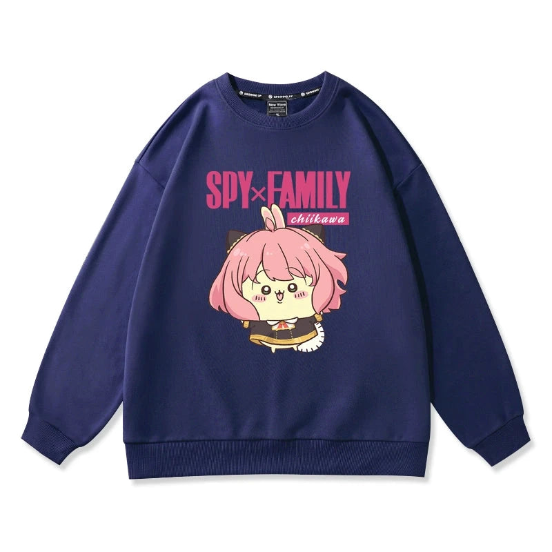 Chiikawa Crossover Spy X Family Long Sleeved top