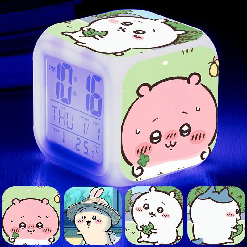Chiikawa electronic luminous alarm clock