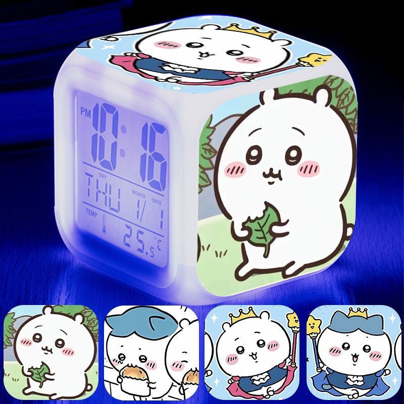 Chiikawa electronic luminous alarm clock