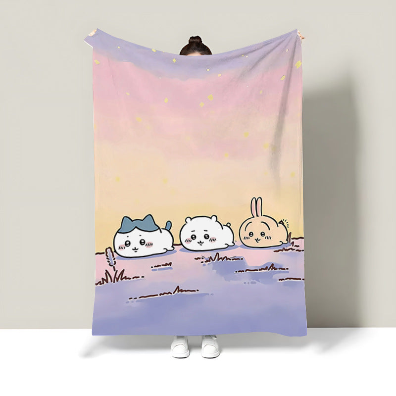chiikawa all-season universal blanket