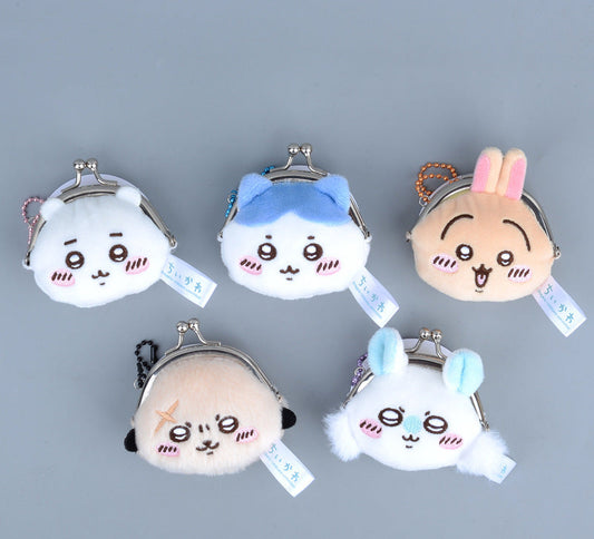 Chiikawa plush card pouch/coin purse