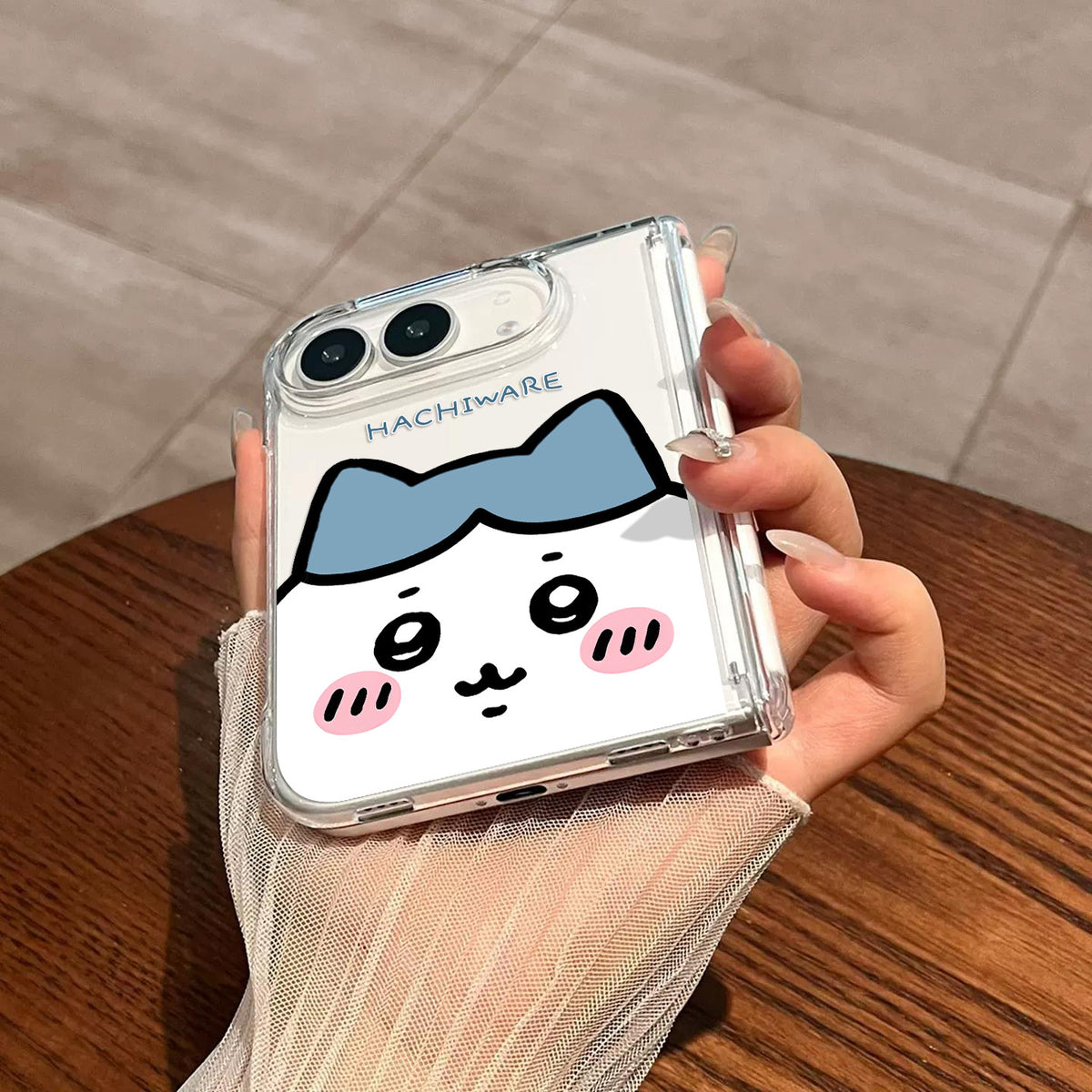 Iphone Duo Chiikawa Usagi Hachiware Headshot phone case