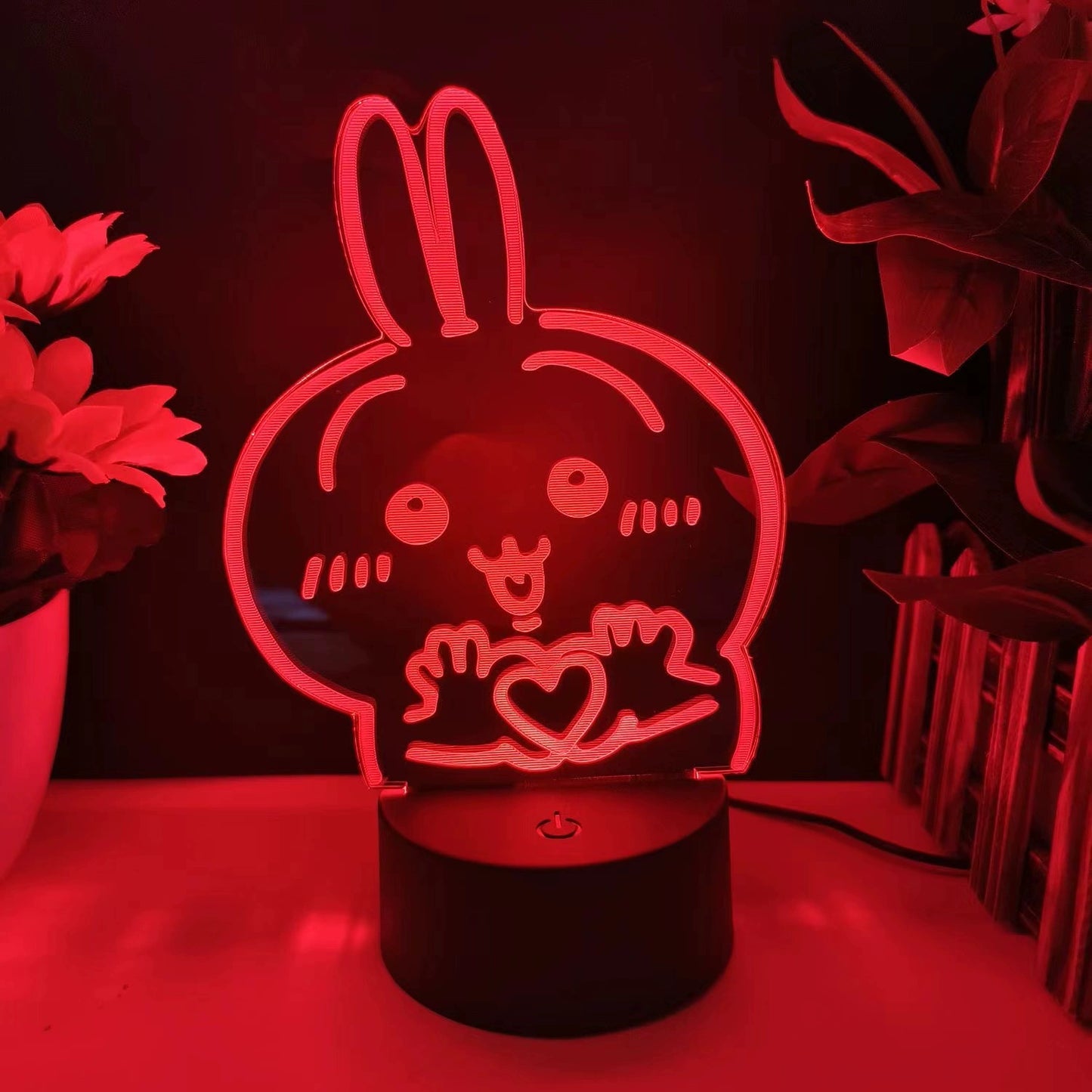 Fan Made Usagi Personalized Fun Dormitory Decoration, USB Nightlight