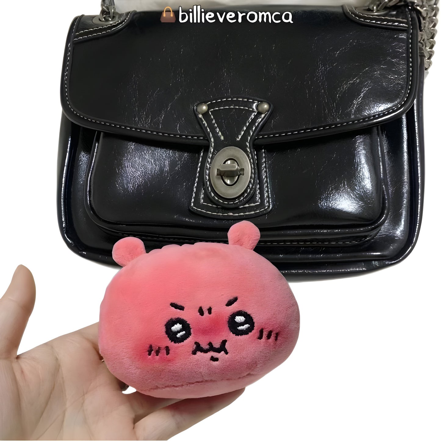 Angry chiikawa bag ornament plushie