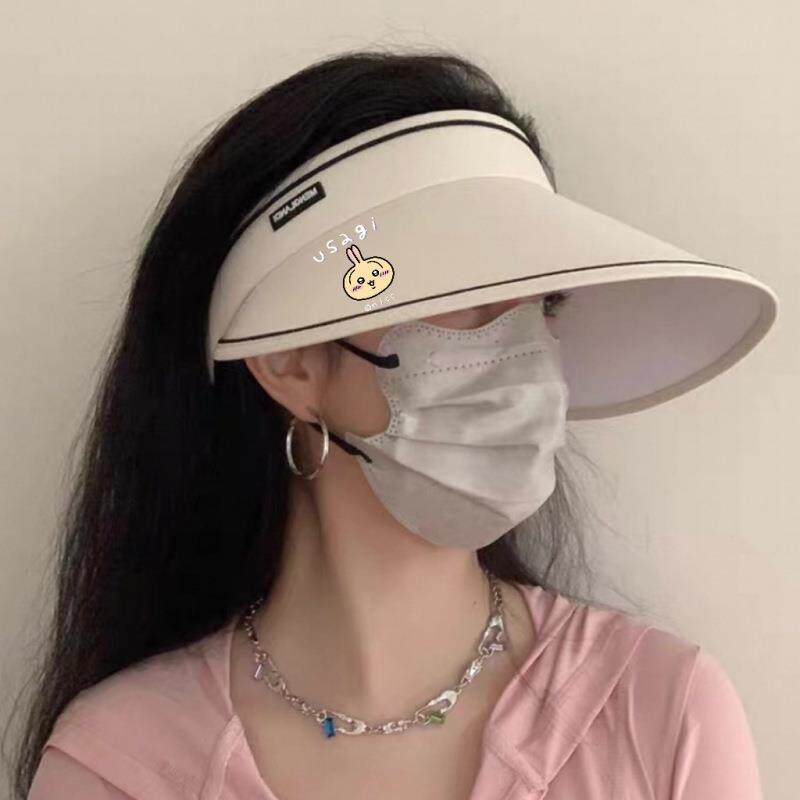 Chiikawa sunscreen hat/ cyclist set