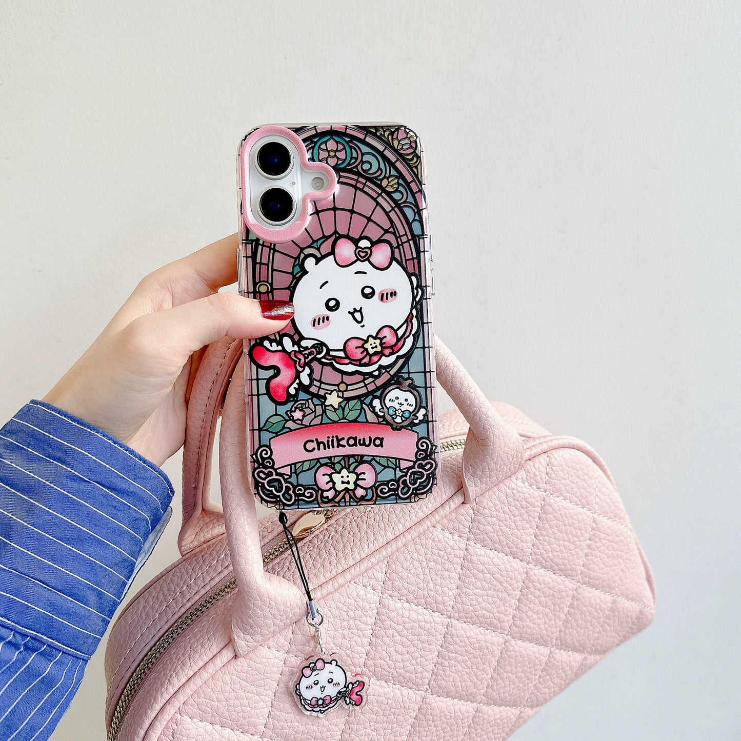 Chiikawa, Usagi, Hachiware, Momonga Magica iphone case