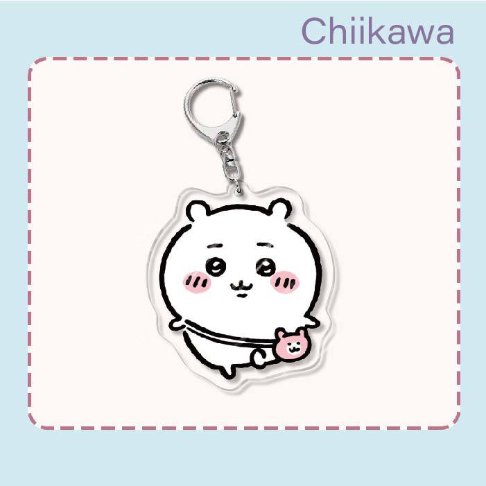 chiikawa Usagi Hachiware stylish acrylic keychain