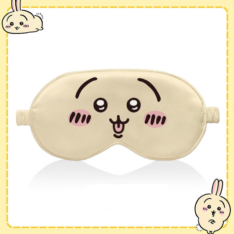 Chiikawa Usagi Hachiware Momonga 2D Emoticon Eye Mask